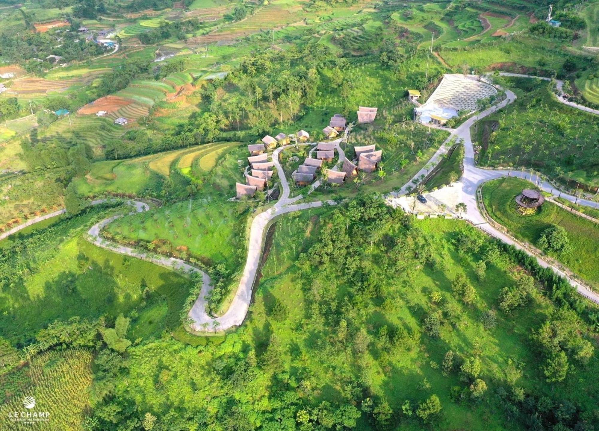 Le Champ Tu Le Resort Hot Spring & Spa Yen Bai Exterior foto